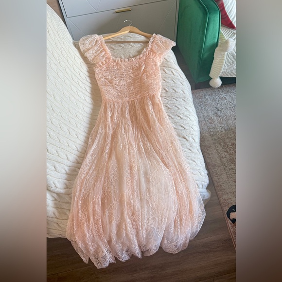 DOEN PAMELINA DRESS IN PETUNIA PINK LACE, size S, brand new, never worn. - Picture 9 of 15